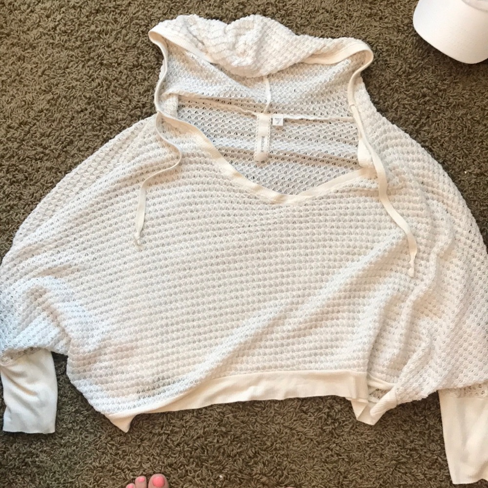 Robin-K Knit Sweater Hoodie Size Small